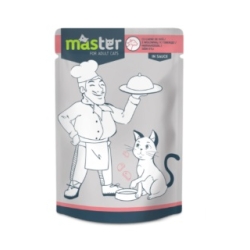 MASTER Saszetka dla kota z wołowiną 80g